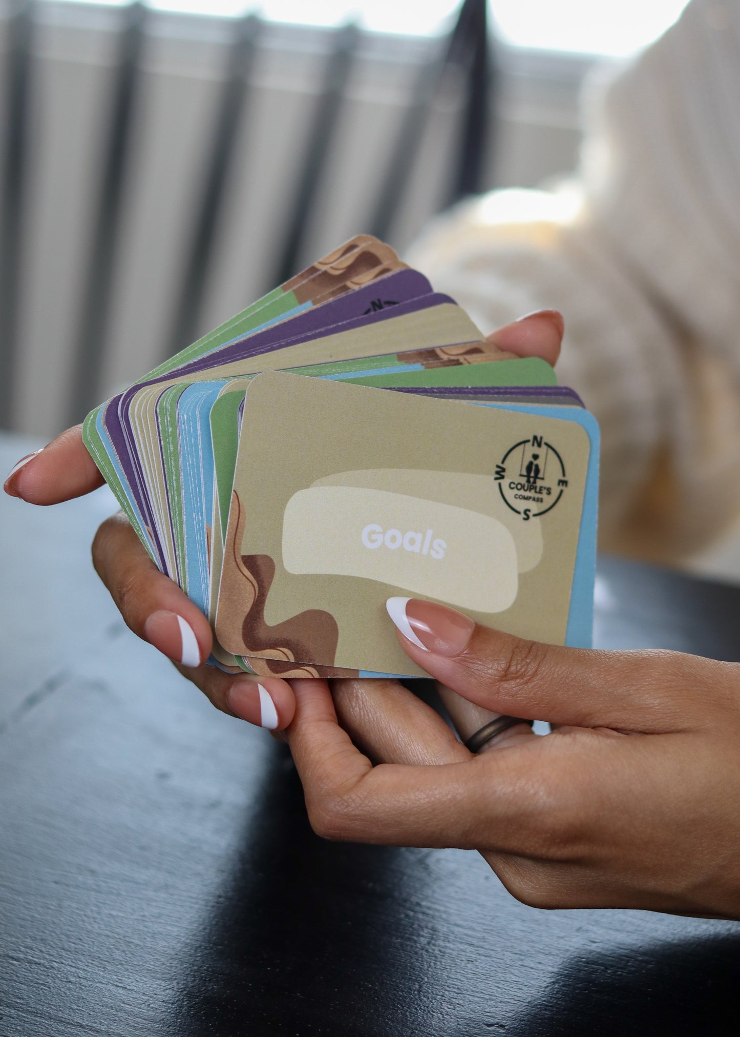 Couple's Compass Conversation Cards